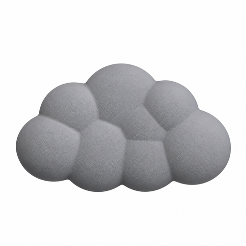 Cloud Wrist Rest Mouse Pad
